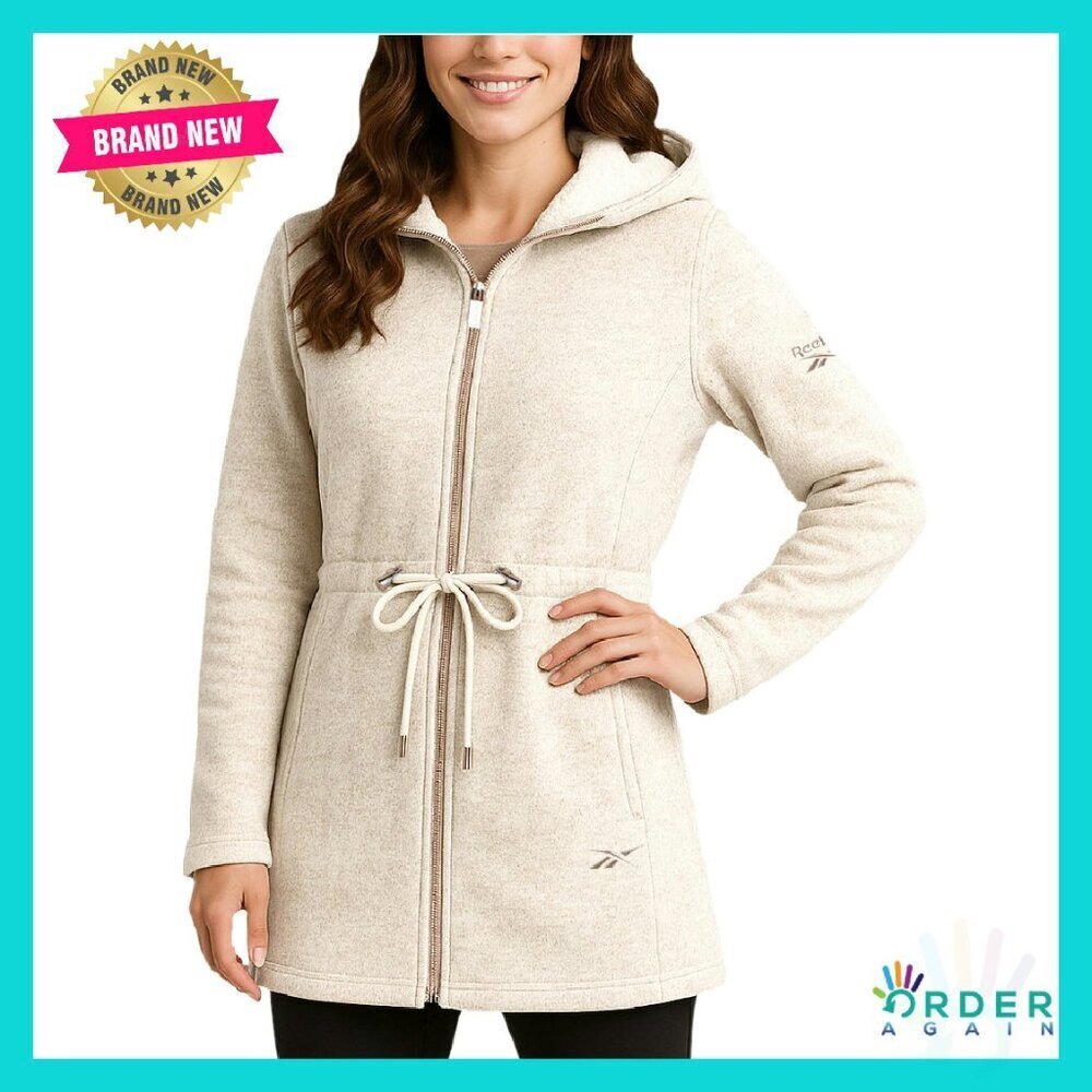 Lightweight Sherpa Lined Hooded Fleece Jacket Women's Zip Up Cozy Chic